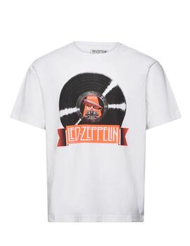 Camiseta Only & Sons 'Led Zeppelin Life' Blanco