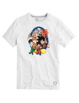 Camiseta TYS 'Gokuspace' Blanco