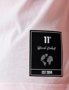 Camiseta 11º 'Worldwide Graphic' Rosa