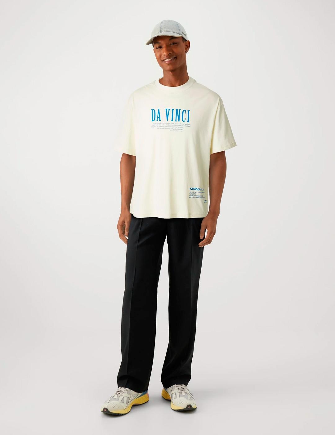 Camiseta Only & Sons 'Vinci Life' Blanco Roto