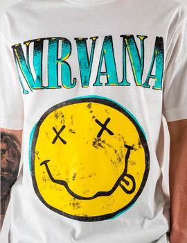 Camiseta Only & Sons 'Nirvana Life' Blanco