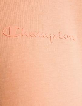 Camiseta Champion 'Small Script' Rosa