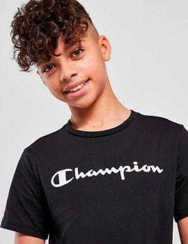 Camiseta Champion JUNIOR 'Legacy' Negro