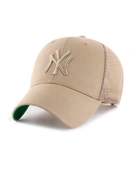 Gorra 47 Brand 'New York Yankees' Trucker Beige