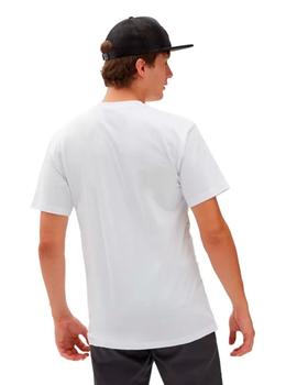 Camiseta Vans 'Left Chest Logo' Blanco