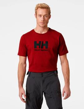 Camiseta Helly Hansen 'HH Logo' Granate
