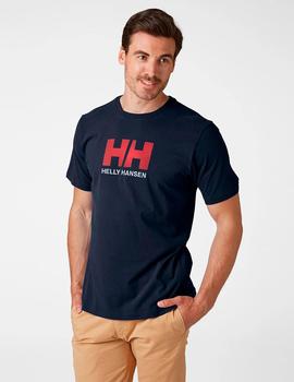 Camiseta Helly Hansen 'HH Logo' Marino