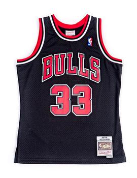 Camiseta Mitchell & Ness 'Scottie Pippen Bulls' Negro
