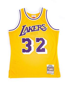 Camiseta Mitchell & Ness 'Magic Johnson Lakers' amarillo