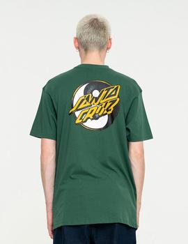 Camiseta Santa Cruz 'Yin Yang Dot' Verde
