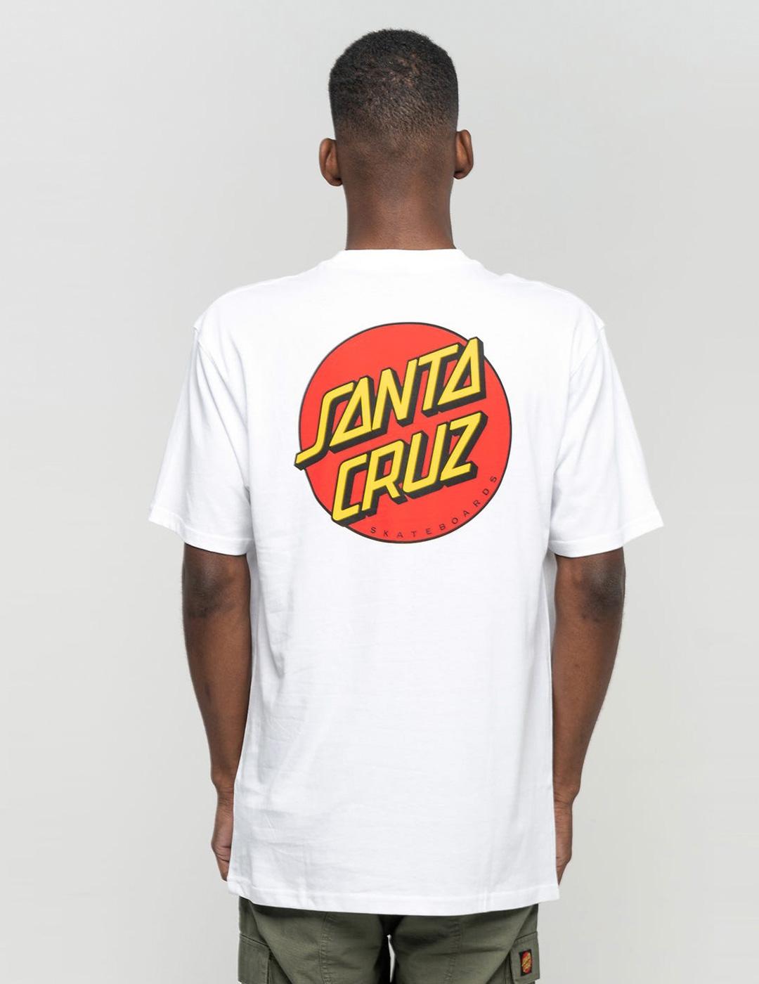 Camiseta Santa Cruz 'Classic Dot' Blanco