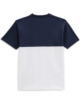 Camiseta Vans 'Colorblock' Blanco Marino