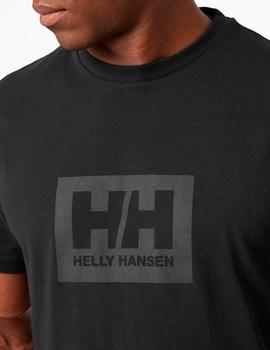 Camiseta Helly Hansen 'HH Box' Negro