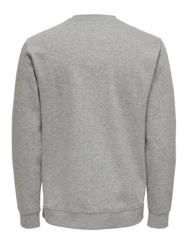 Sudadera Only&Sons 'Dylan' Gris