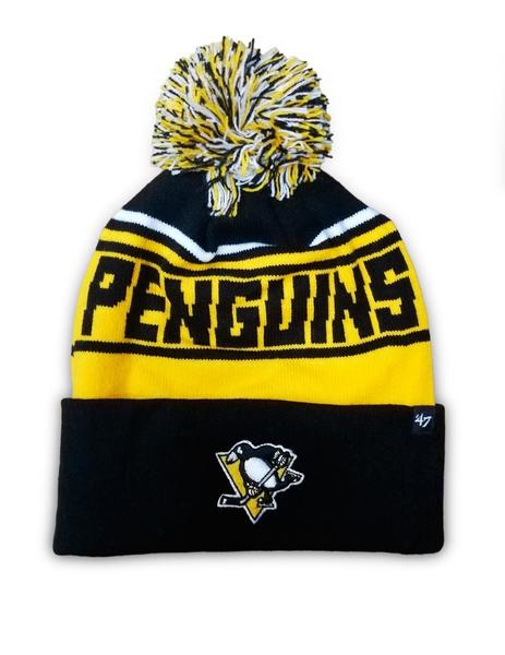 Gorro ´47 Brand 'Pittsburgh Penguins' Pompón Negro