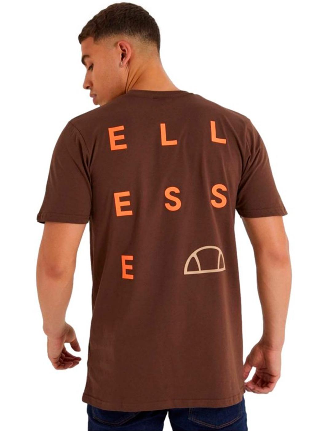 Camiseta Ellesse 'Onesto' Marrón