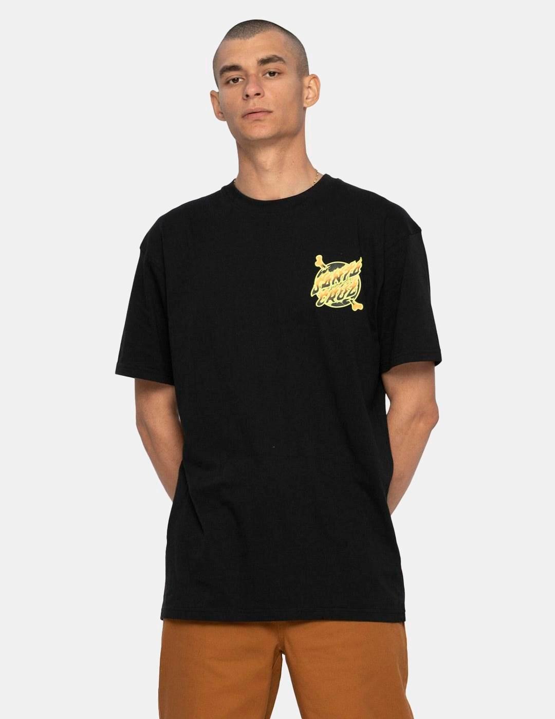 Camiseta Santa Cruz 'Volcano Dot' Negro