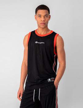 Camiseta Champion Basket Retro Negro