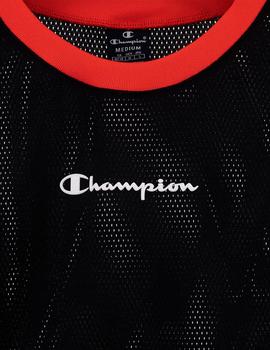 Camiseta Champion Basket Retro Negro