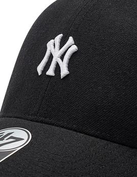 Gorra 47 Brand 'New York Yankees' Logo Pequeño Negro