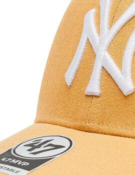 Gorra 47 Brand 'New York Yankees' Marrón Claro