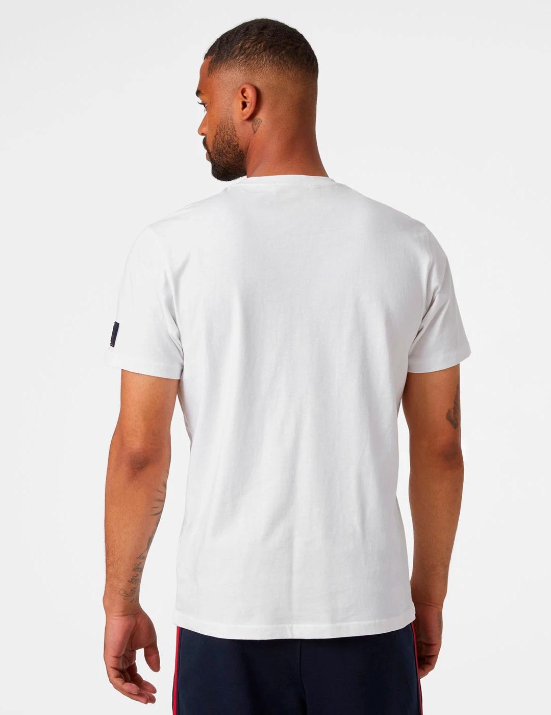 Camisetas Helly Hansen 'Rwb Graphic' Blanco