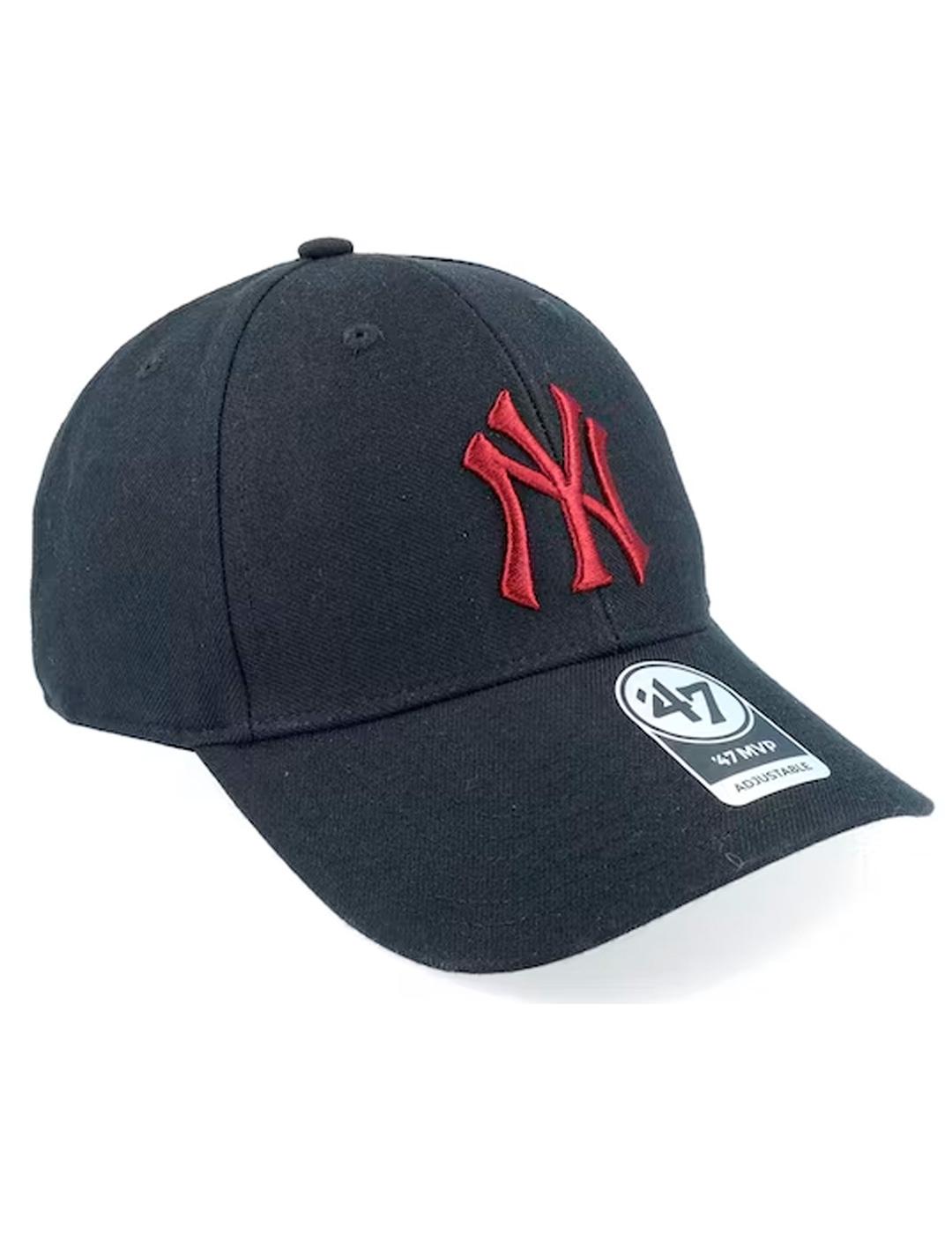 Gorra 47 Brand 'New York Yankees' Negro