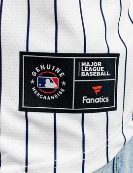Camisa Fanatics New York Yankees Blanco Marino