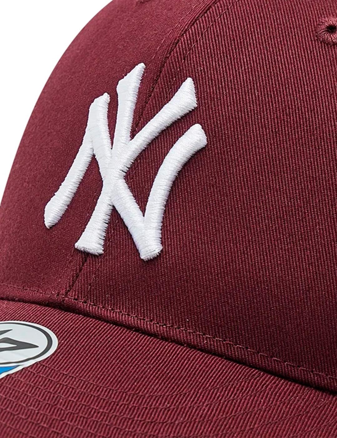 Gorra 47 Brand 'New York Yankees' Granate