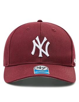 Gorra 47 Brand 'New York Yankees' Granate