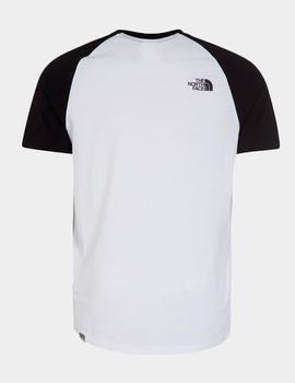 Camiseta The North Face 'Raglan' Blanco