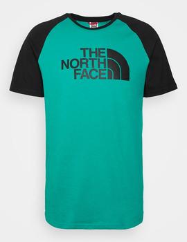 Camiseta The North Face 'Raglan Easy' Turquesa