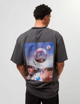 Camiseta Karl Kani 'Metaverse Block' Antracita