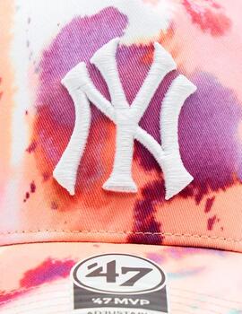 Gorra 47 Brand 'New York Yankees' Trucker Tie Dye