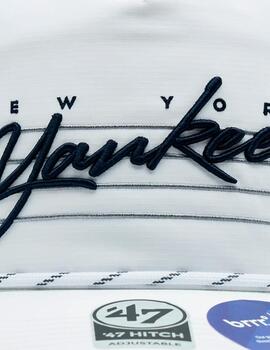 Gorra 47 Brand 'New York yankees' Cordón Blanco