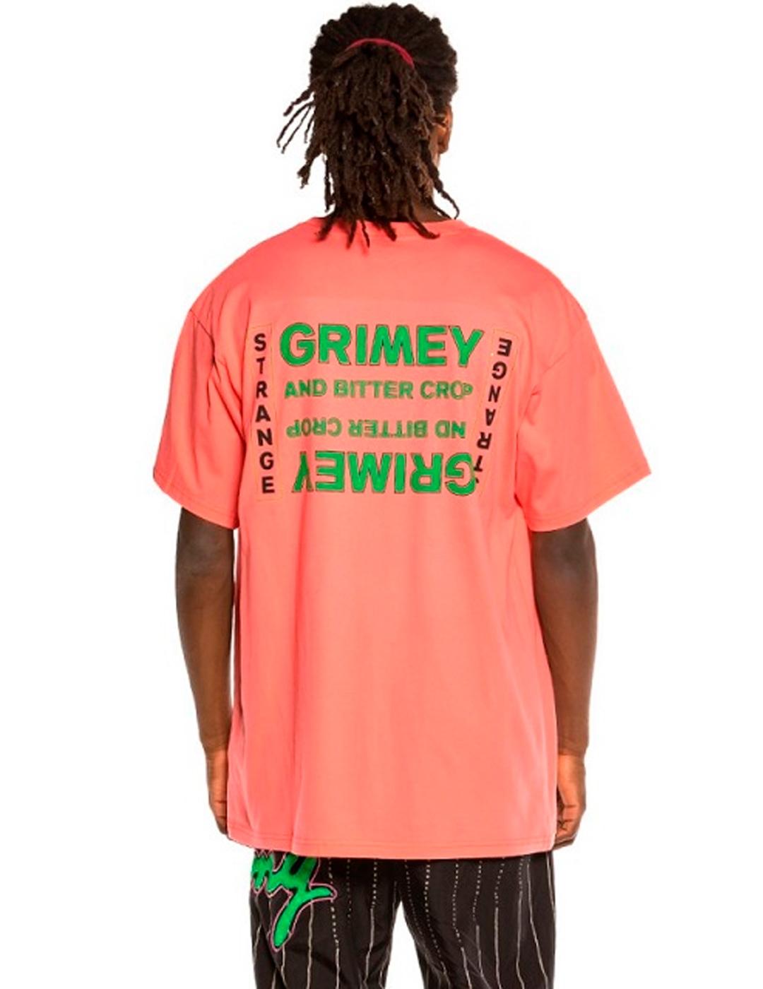 Camiseta Grimey 'Bitter Crop' Coral