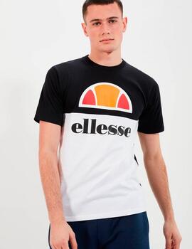 Camiseta Ellesse 'Arbatax' Negro Blanco