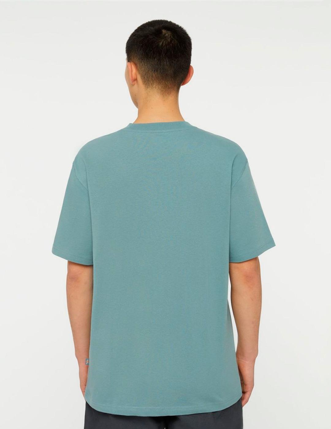 Camiseta Dickies 'Luray Pocket' Azul Grisaceo