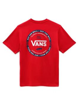 Camiseta Vans junior 'Logo Check' Rojo