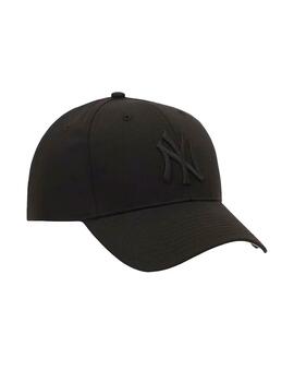Gorra `47 Brand 'New York Yankees' Negro Logo Negro
