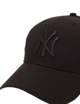 Gorra `47 Brand 'New York Yankees' Negro Logo Negro