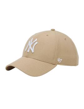 Gorra `47 Brand 'New York Yankees' Beige