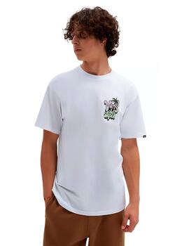 Camiseta Vans 'Paradise Palm' Blanco