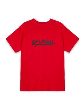 Camiseta Grimey 'Nablus Stones' Rojo Oscuro