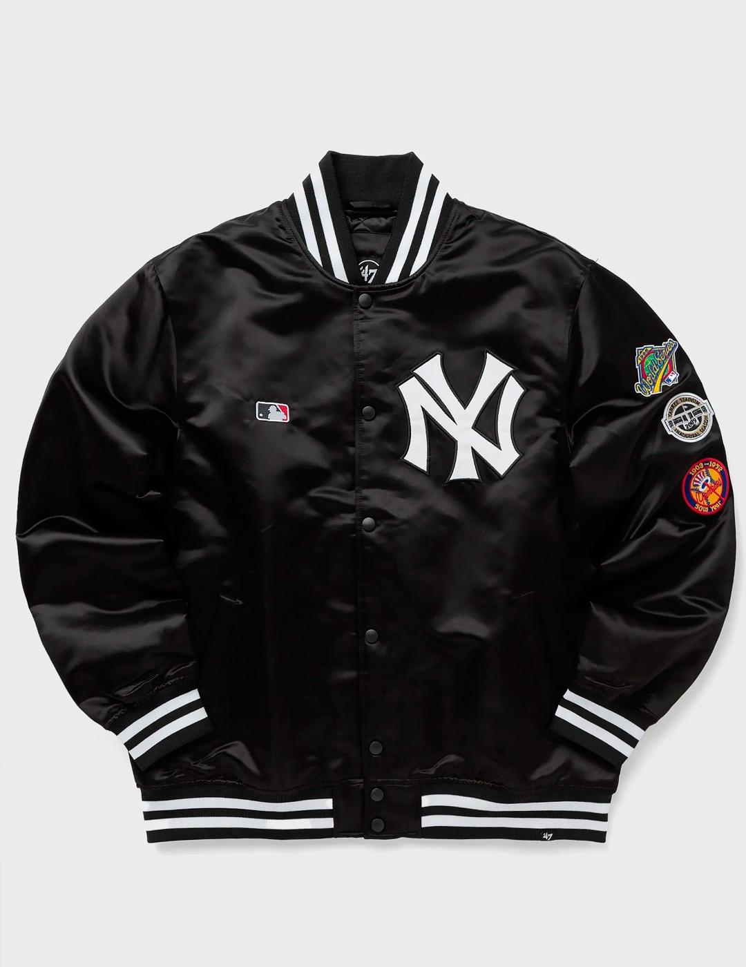 Chaqueta 47`Brand 'New York Yankees' Bomber Negro