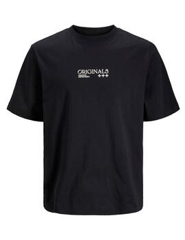 Camiseta Jack & Jones 'Gracia Graphic' Negro