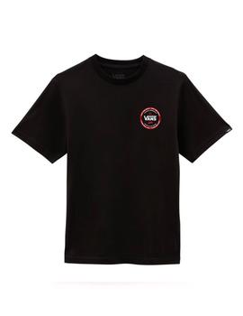 Camiseta Vans junior 'Logo Check' Negro