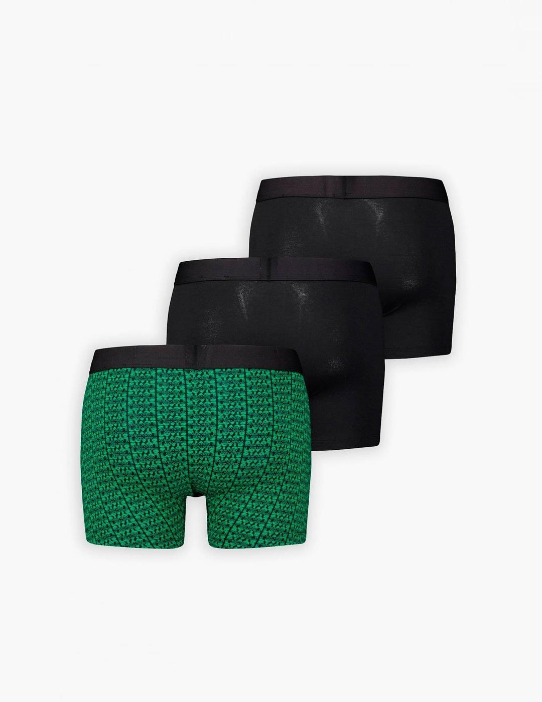Boxer Levi´s 'Giftbox Pack 3' Green Combo