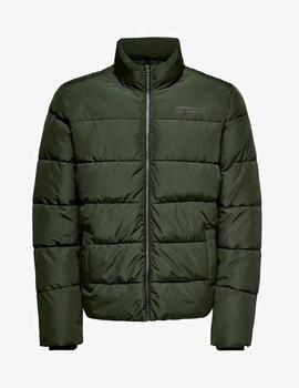Chaqueta Only&Sons 'Melvin' Verde Oscuro