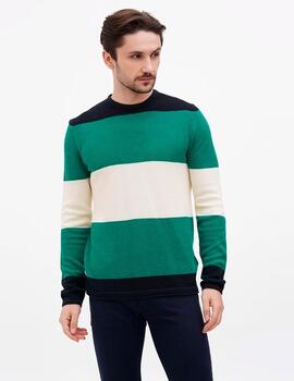 Jersey Only&Sons 'Panter' Block Verde